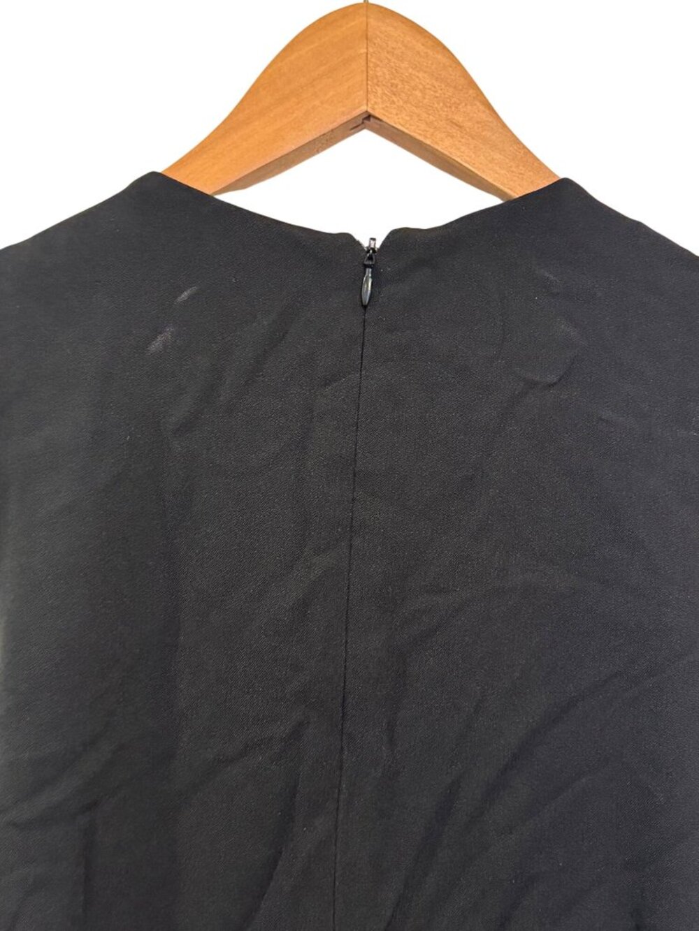 Donna Ricco DRESS Black Sleeveless Beaded Sheath Size 6 Polyester Blend - Picture 7 of 7